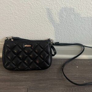 Kate Spade Small Black Quilted Purse